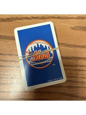 Vintage 1989 Skore New York Mets Playing Cards